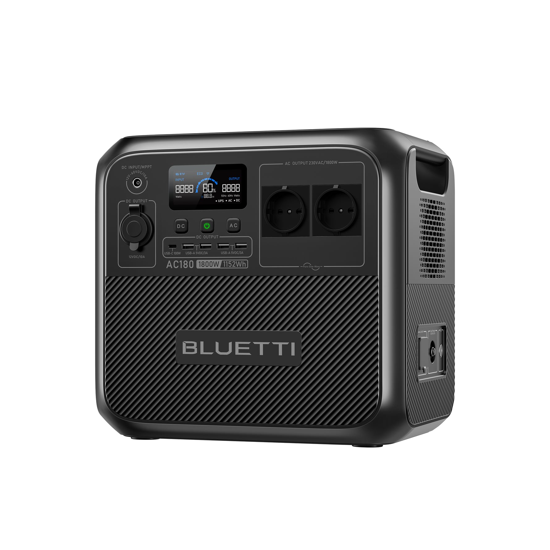 Портативна електростанція BLUETTI AC180 | 1800 Вт 1152 Вт·год - Зображення 3
