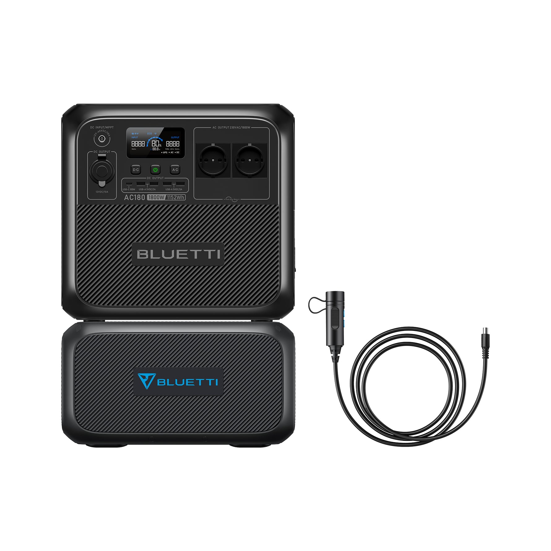 Портативна електростанція BLUETTI AC180 | 1800 Вт 1152 Вт·год - Зображення 7