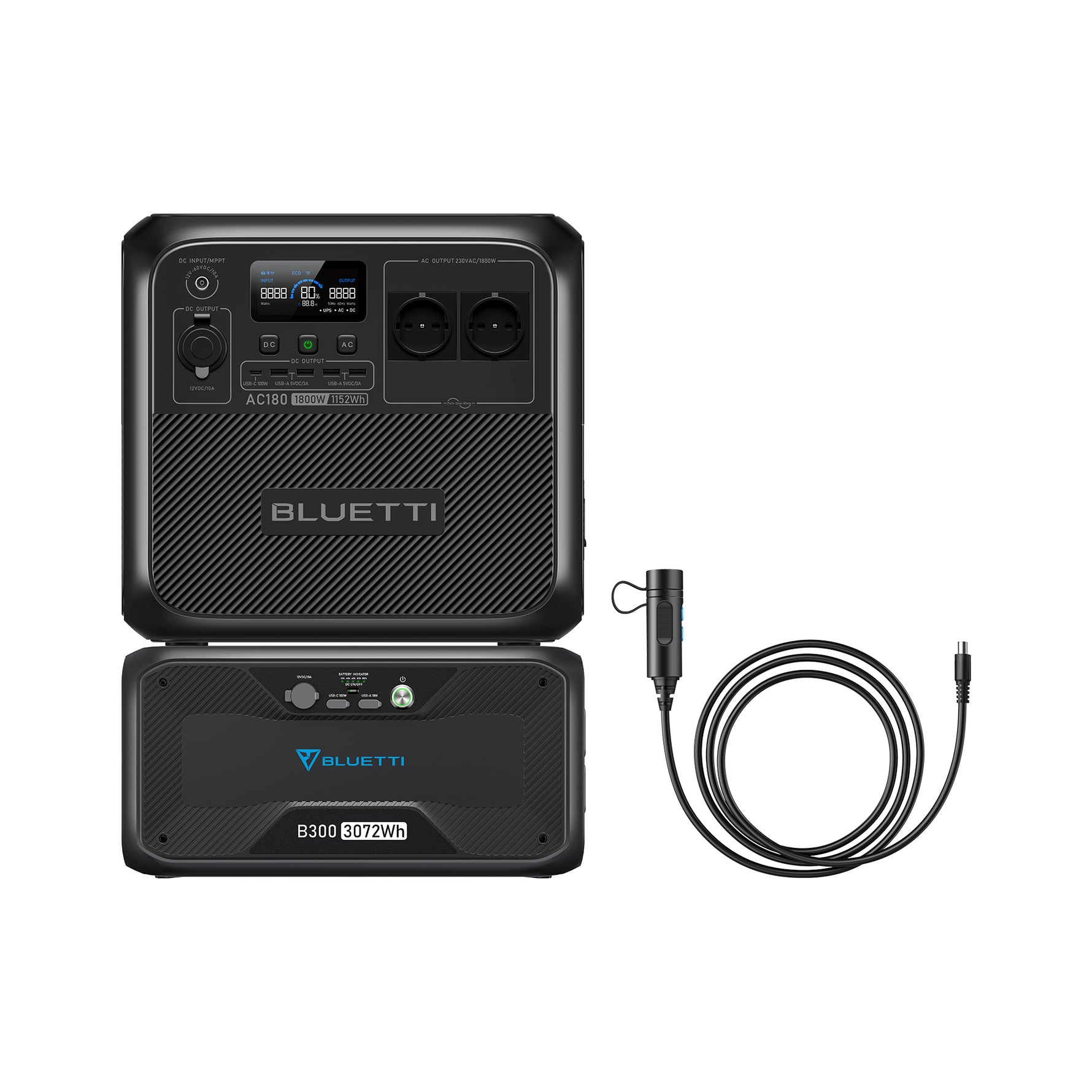 Портативна електростанція BLUETTI AC180 | 1800 Вт 1152 Вт·год - Зображення 8