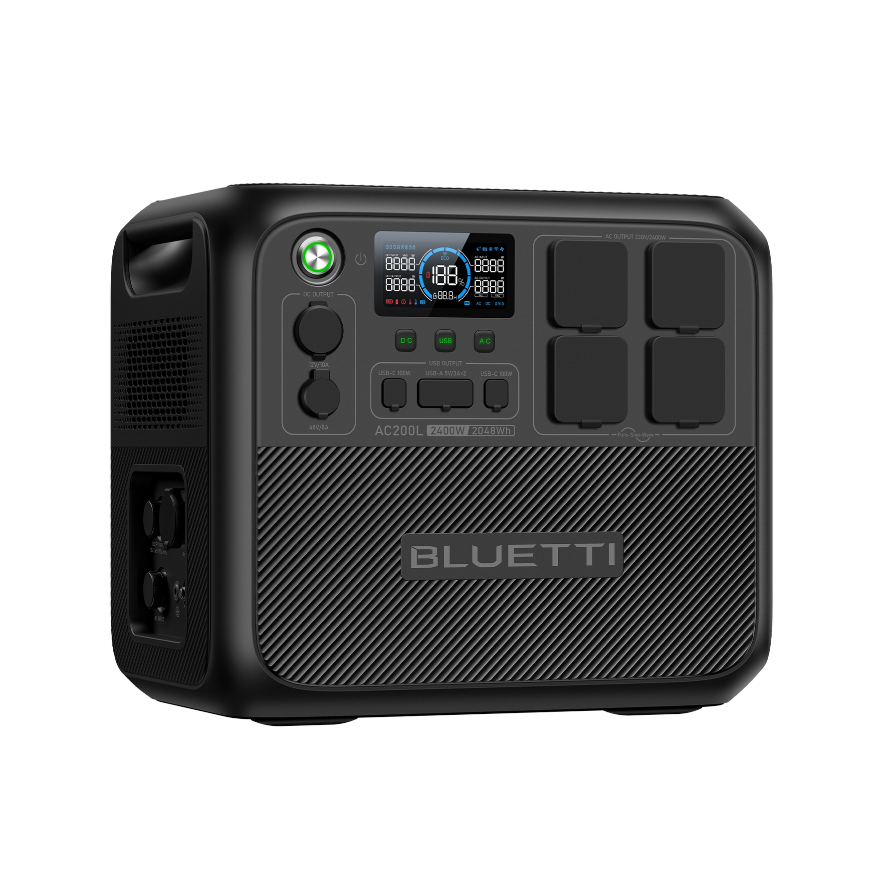 Портативна електростанція BLUETTI AC200L | 2400 Вт 2048 Вт·год - Зображення 9