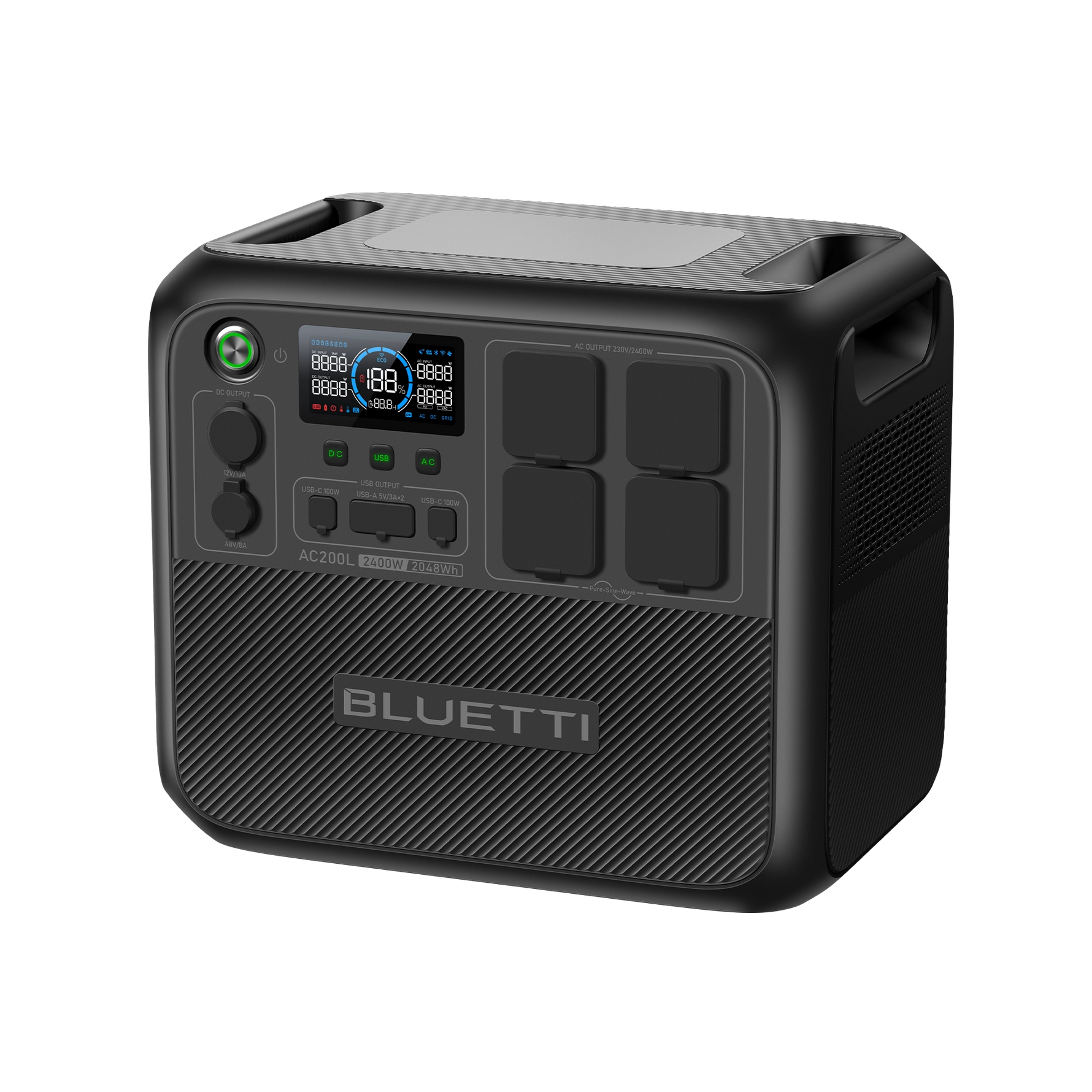 Портативна електростанція BLUETTI AC200L | 2400 Вт 2048 Вт·год - Зображення 8