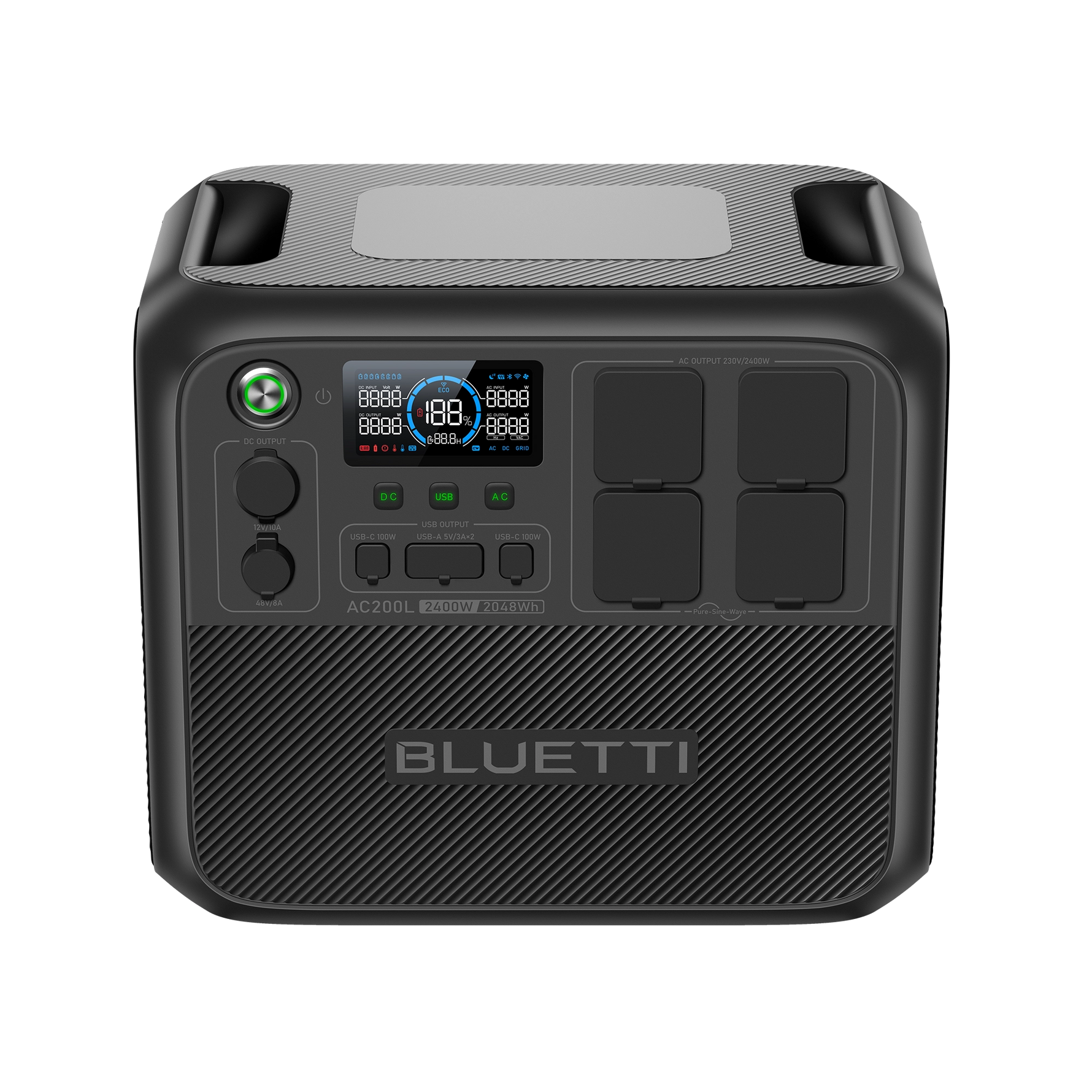 Портативна електростанція BLUETTI AC200L | 2400 Вт 2048 Вт·год - Зображення 7