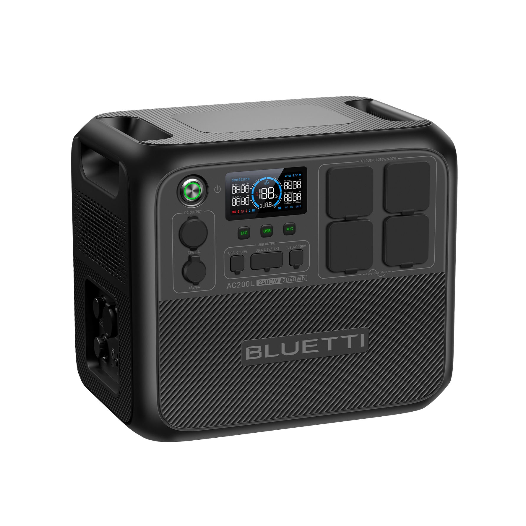 Портативна електростанція BLUETTI AC200L | 2400 Вт 2048 Вт·год - Зображення 6