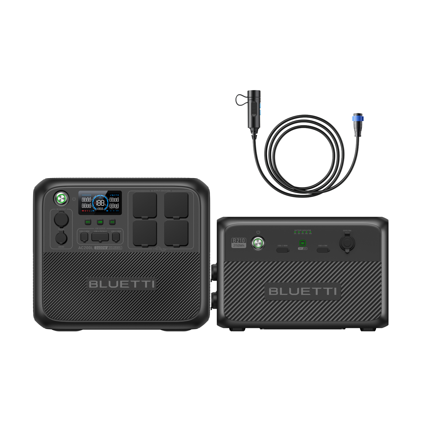 Портативна електростанція BLUETTI AC200L | 2400 Вт 2048 Вт·год - Зображення 3